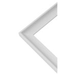Swoop white frame chevron